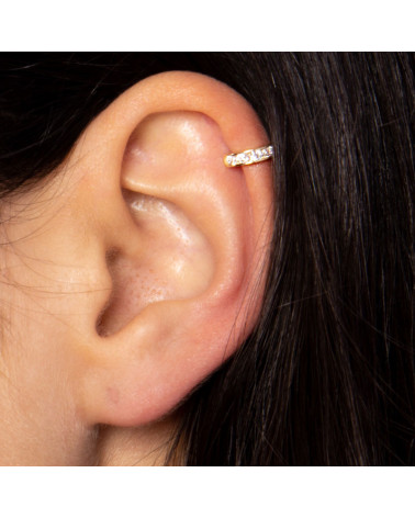 Bijou cartilage "Shinning ear cuff" Or Jaune 375/1000